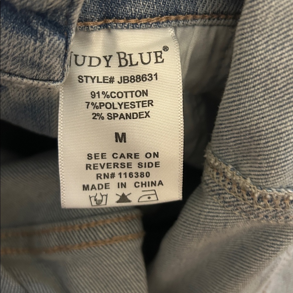 Judy blue Denim Overalls NWT - Picture 6 of 6